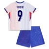 Maillot de Supporter France Giroud 9 Extérieur Euro 2024 Pour Enfant